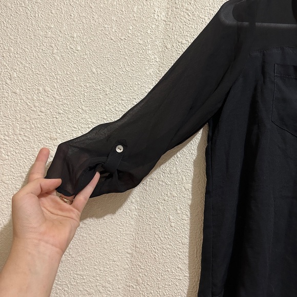 Lot of 3 Black Express Blouse XS - Picture 11 of 11